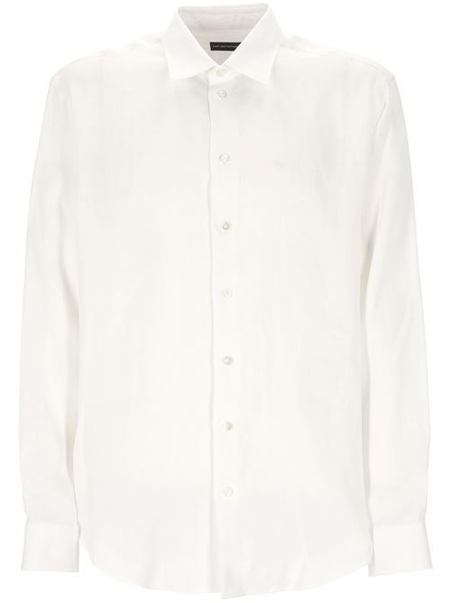 White long sleeve shirt EMPORIO ARMANI | 01SM0L010F9100